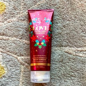 LOVE cotton candy champagne body cream